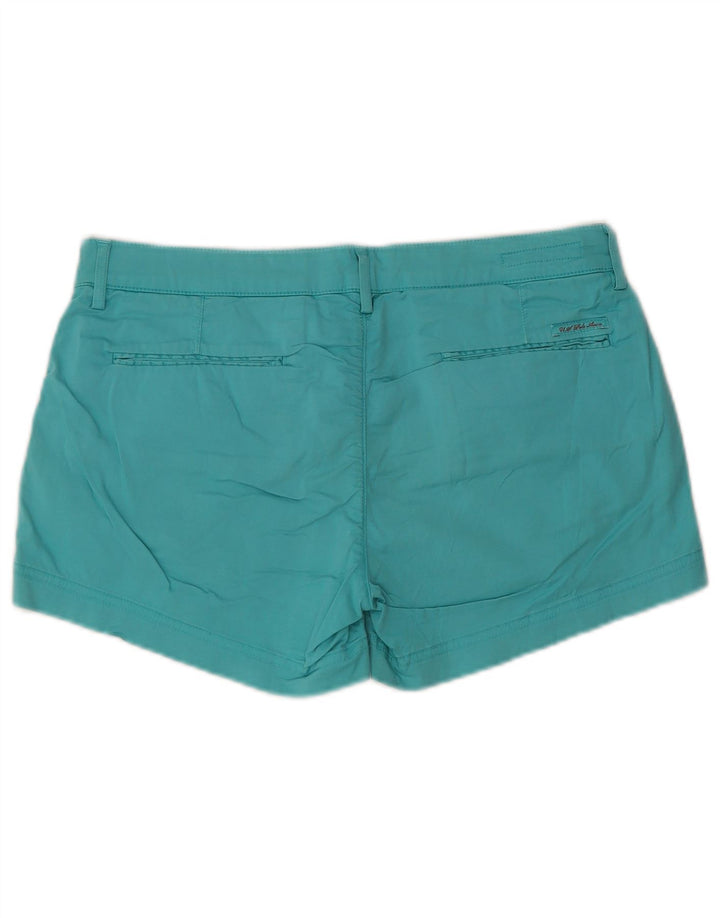Asociación de Polo de EE. UU. Hot Pants Mujer W31 Algodón Turquesa Medio