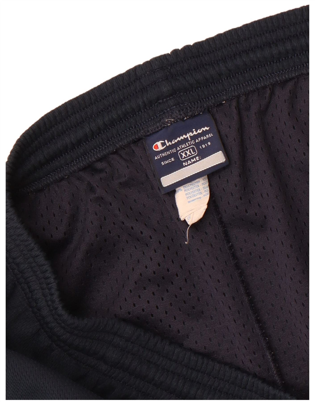 Champion Pantalones cortos deportivos para hombre 2XL Azul marino Poliéster
