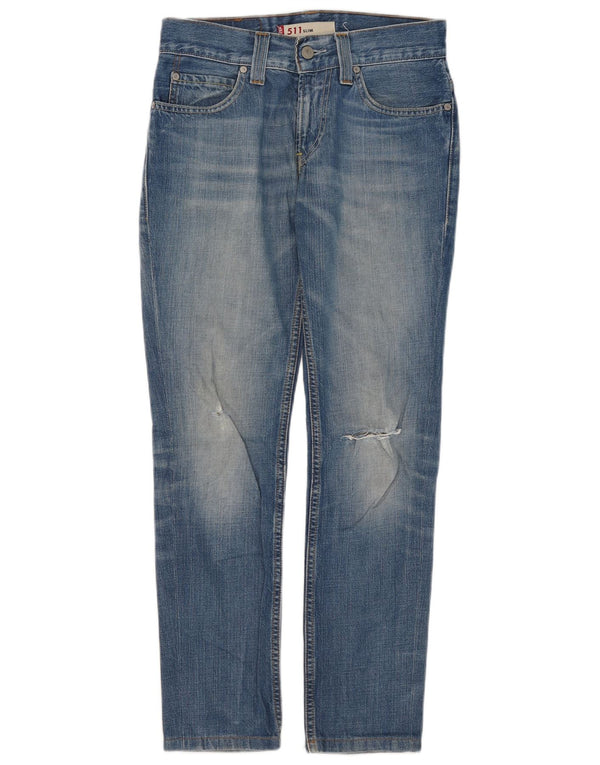 Vaqueros Levi's Mujer 511 Slim W30 L28 Azul