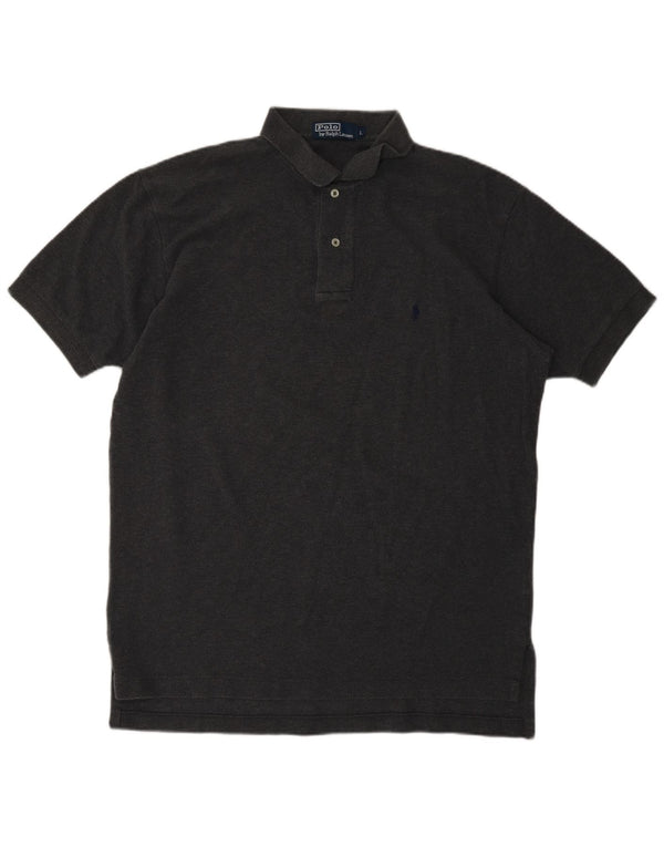Polo Ralph Lauren Polo para hombre de algodón gris grande