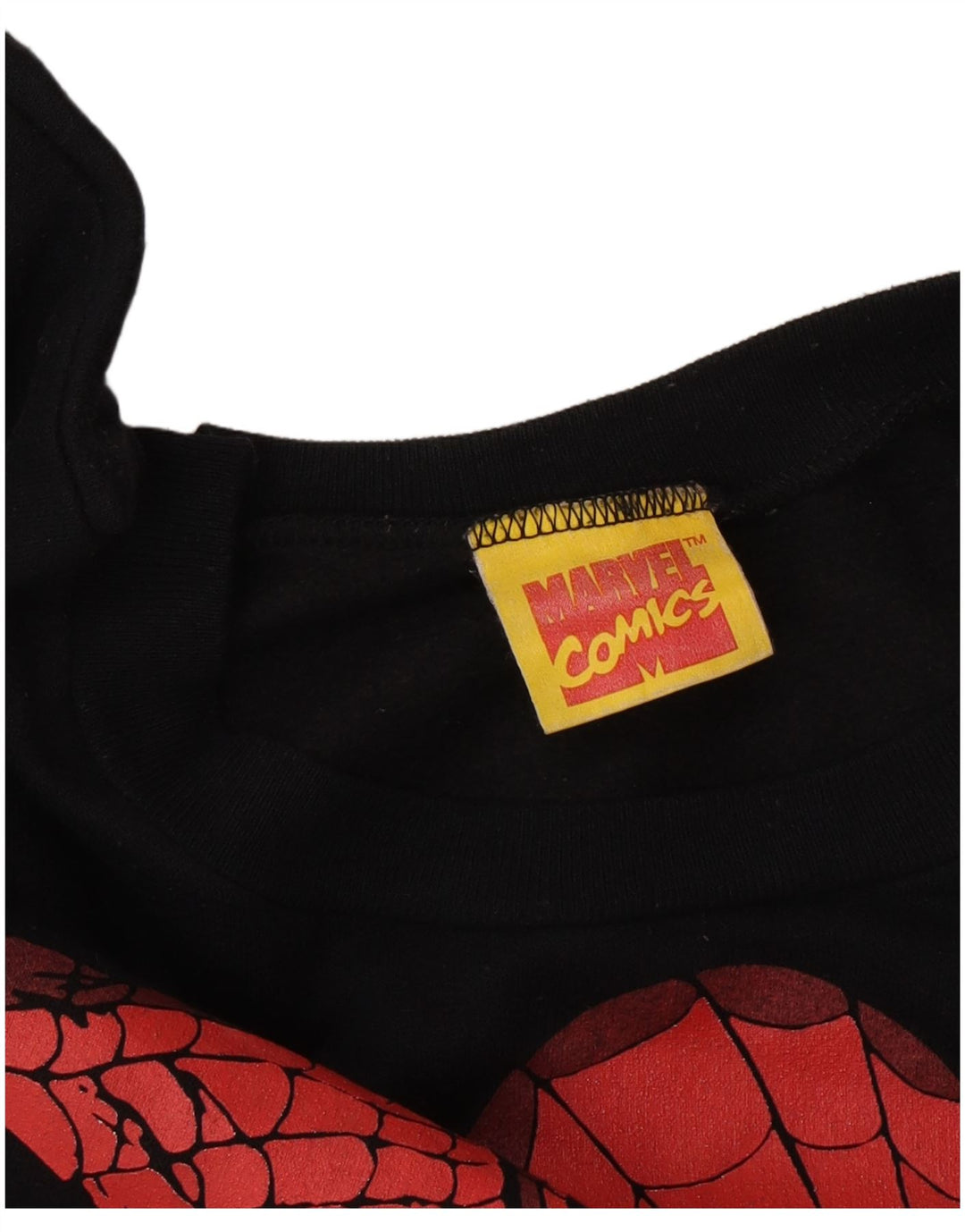 MARVEL COMICS 1994 Hombre Spider-Man Sudadera Jumper XL Negro Comics