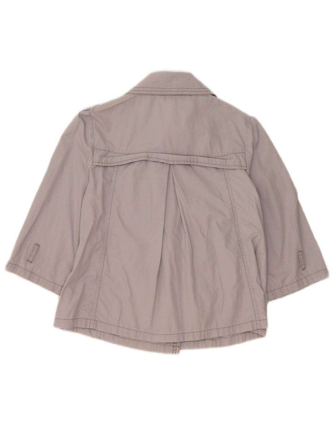 Marks & Spencer Chaqueta cruzada de manga 3/4 para mujer UK 8 Small Grey