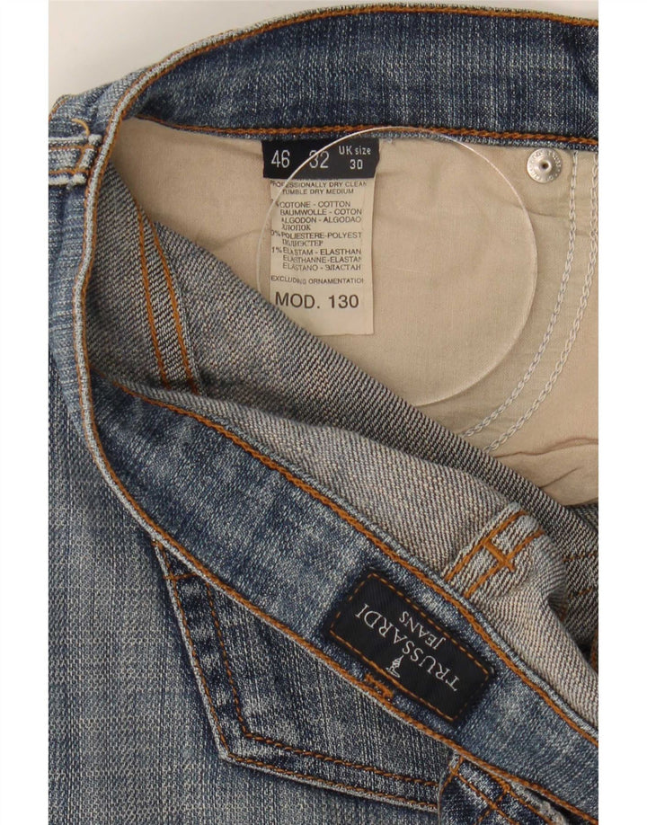 Vaqueros Mujer Trussardi Bootcut W30 L33 Algodón Azul