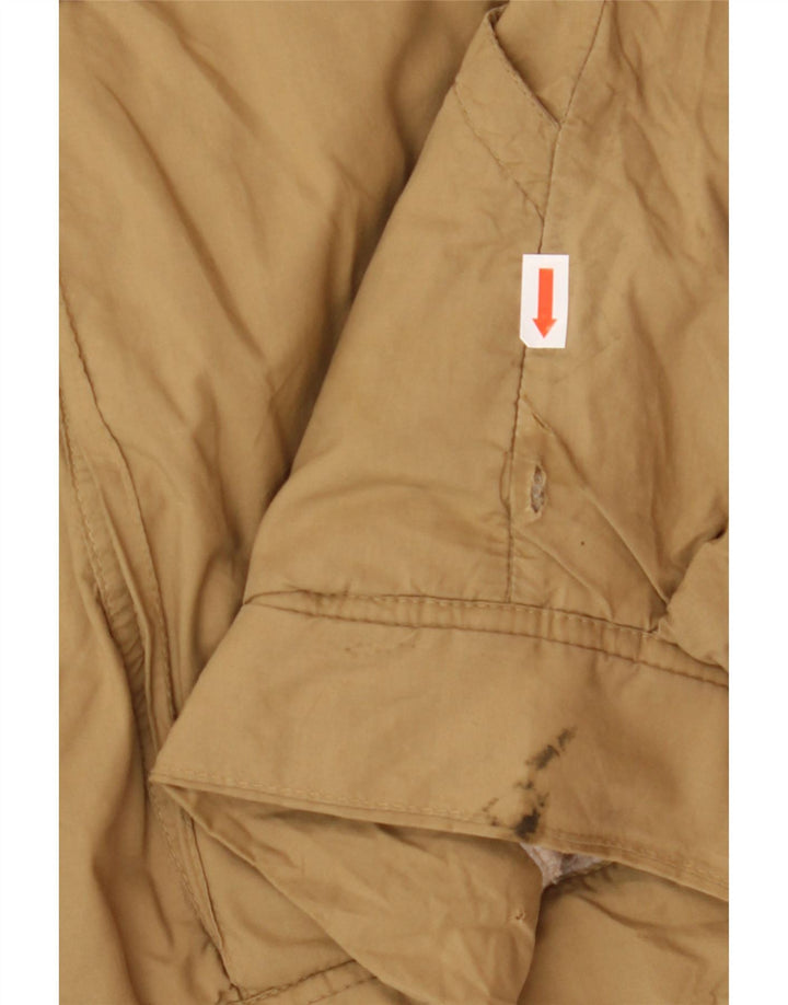 Chaqueta militar vintage para hombre IT 50 marrón grande