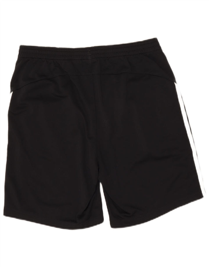 Adidas - Pantalones cortos deportivos para hombre, talla grande, color negro