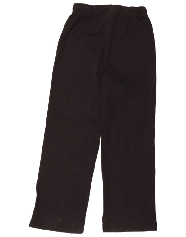 Zara Mujer Pantalones De Chándal UK 42 Mediano Negro Algodón
