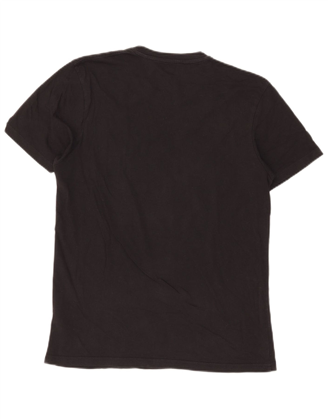 Alpha Industries - Camiseta gráfica para hombre, talla pequeña, algodón negro