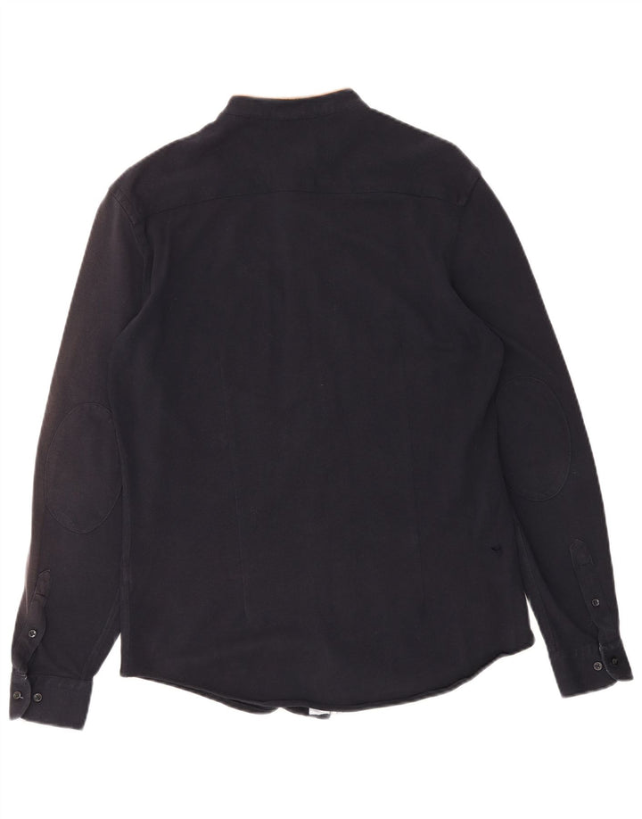 Zara Hombre Camisa Mediana Azul Marino