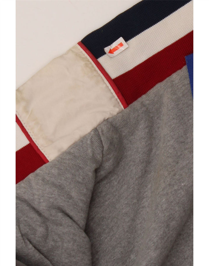 NORTH SAILS Chaqueta bomber estampada para hombre UK 42 XL Gris Colorblock Poliamida