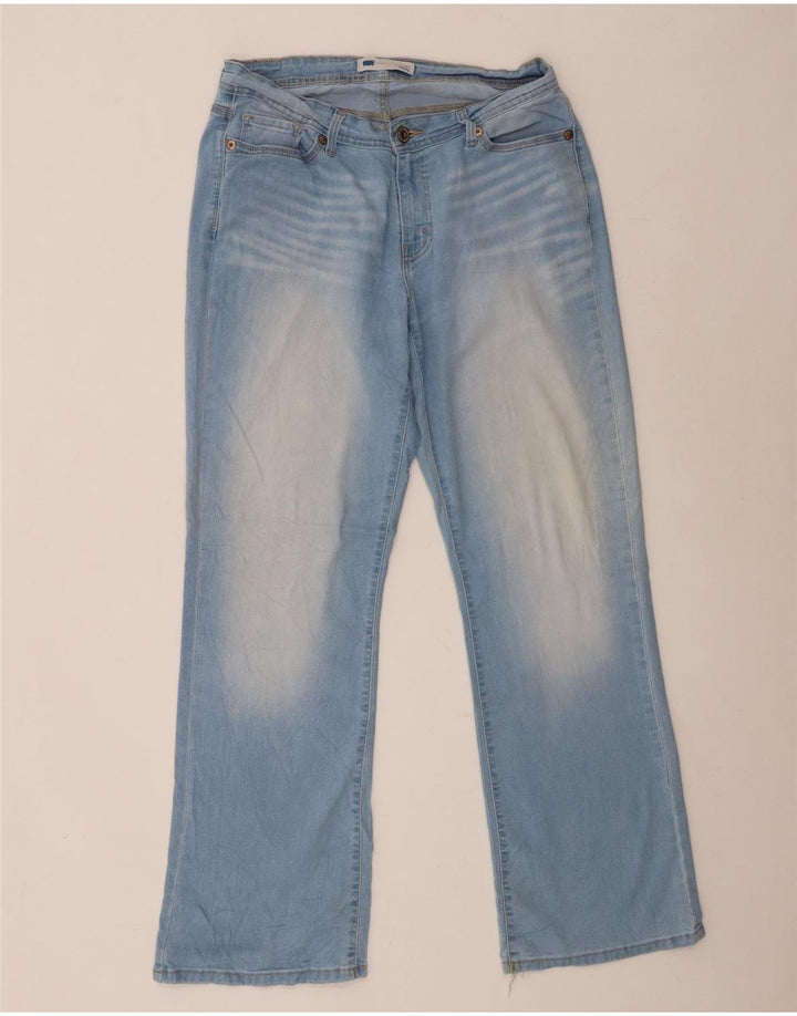 Levi's Mujer 529 Curvy Bootcut Jeans W32 L32 Algodón Azul
