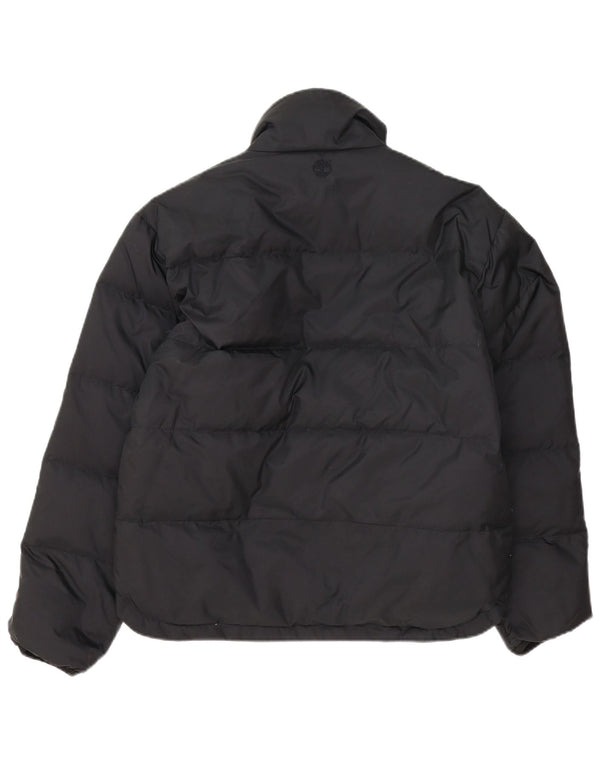 Timberland Chaqueta acolchada reversible para hombre UK 36 Small Black Nylon