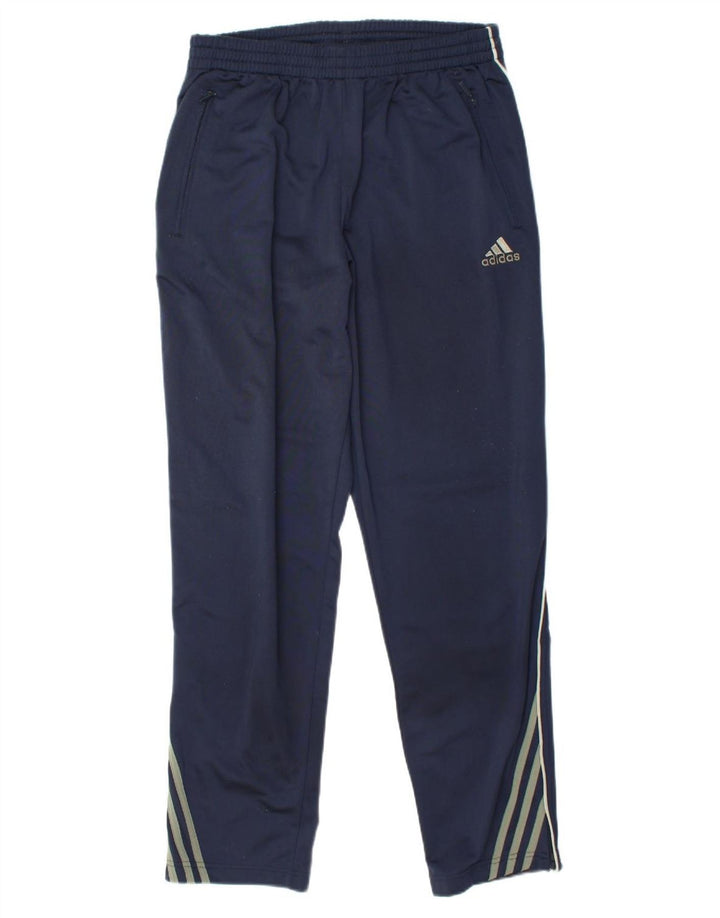 Pantalón de chándal ADIDAS para hombre UK 40/42 Medium Azul marino Poliéster