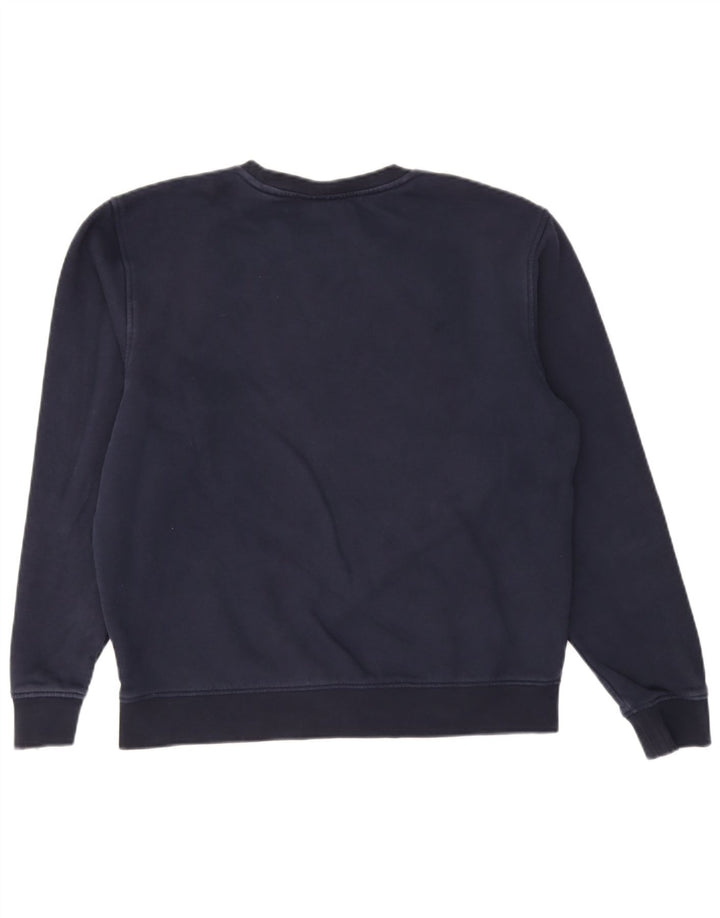 Lacoste Sudadera para hombre Jumper Talla 5 Grande Azul marino Algodón