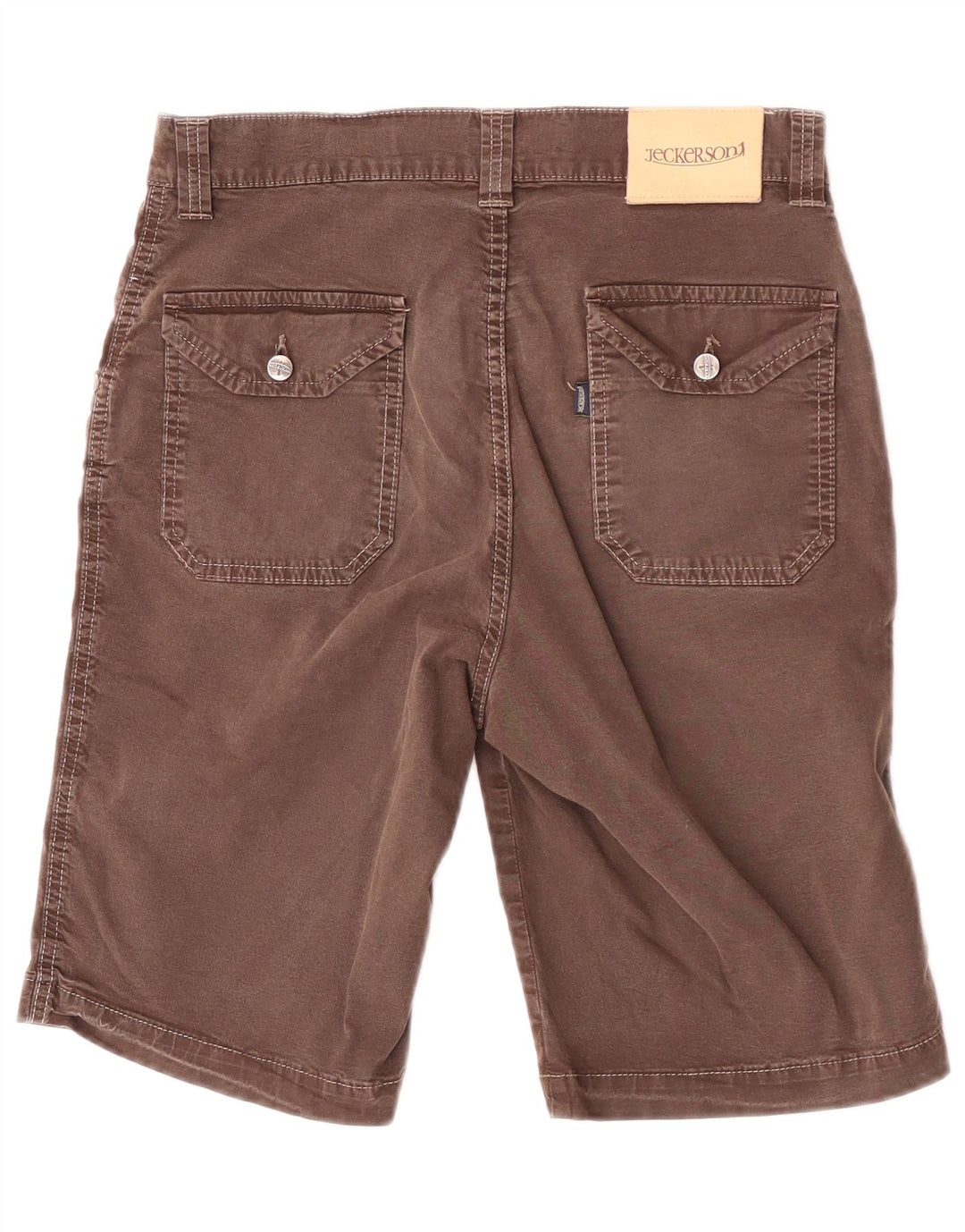 Bermudas Jeckerson Hombre W30 Algodón Marrón Medio