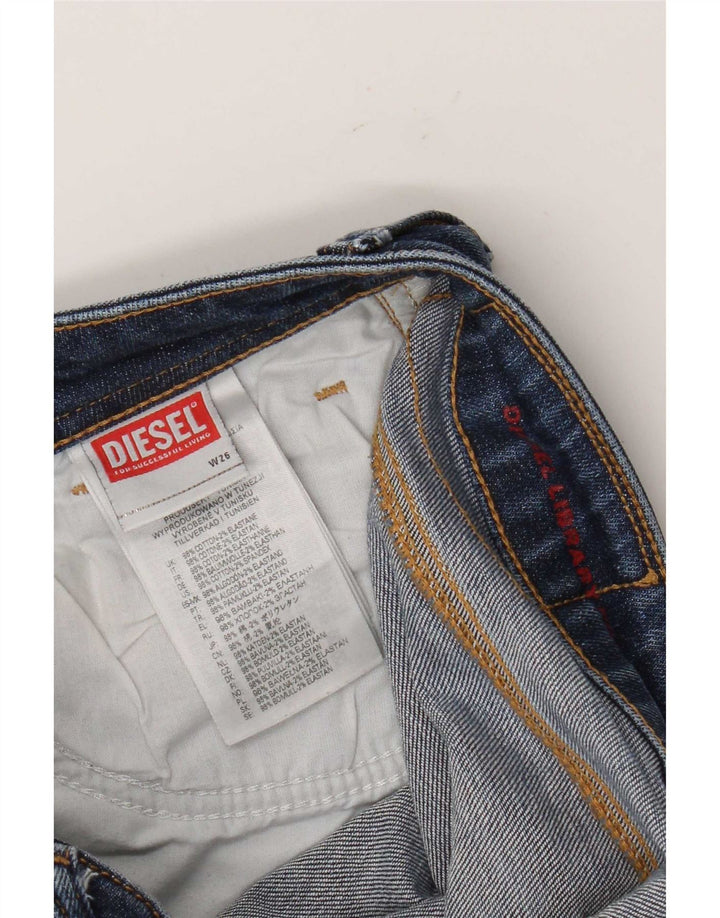 Vaqueros Slim Mujer Diesel W26 L29 Algodón Azul