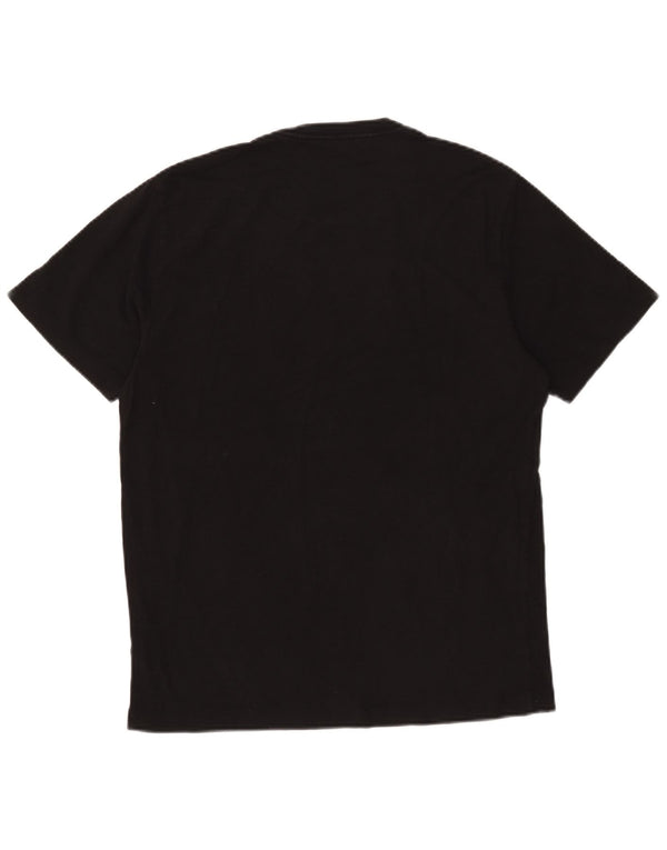 True Religion Camiseta gráfica para hombre Top mediano de algodón negro
