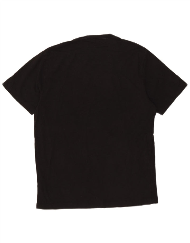 True Religion Camiseta gráfica para hombre Top mediano de algodón negro