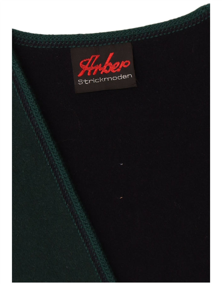 Arber Strickmoden Chaleco para Mujer UK 40 XL Lana Verde