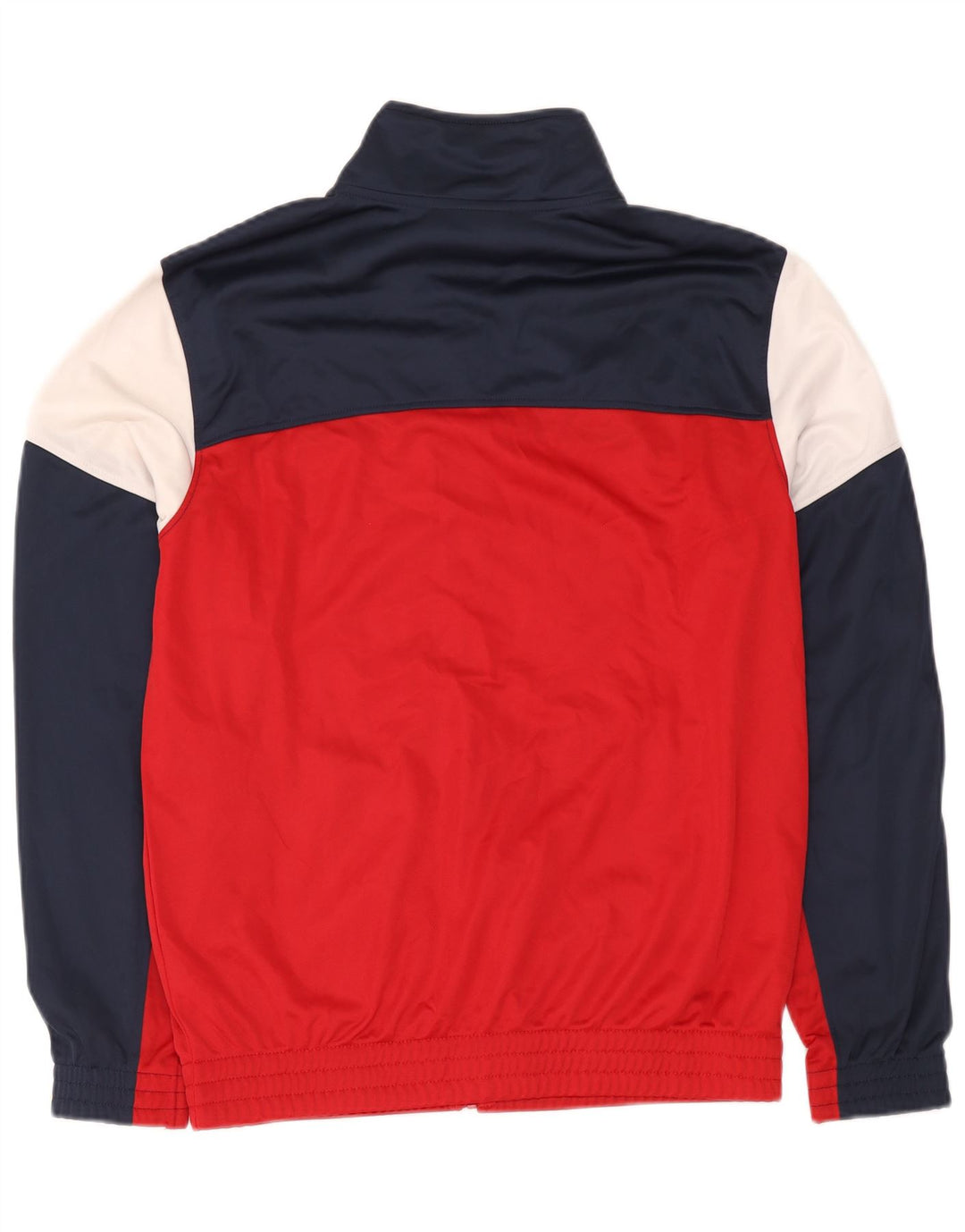 Diadora Hombre Chándal Top Chaqueta Grande Rojo Colorblock Poliéster