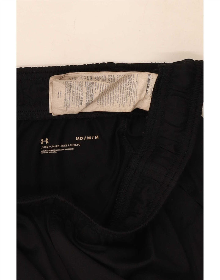 Under Armour Pantalones cortos deportivos para hombre Poliéster negro mediano