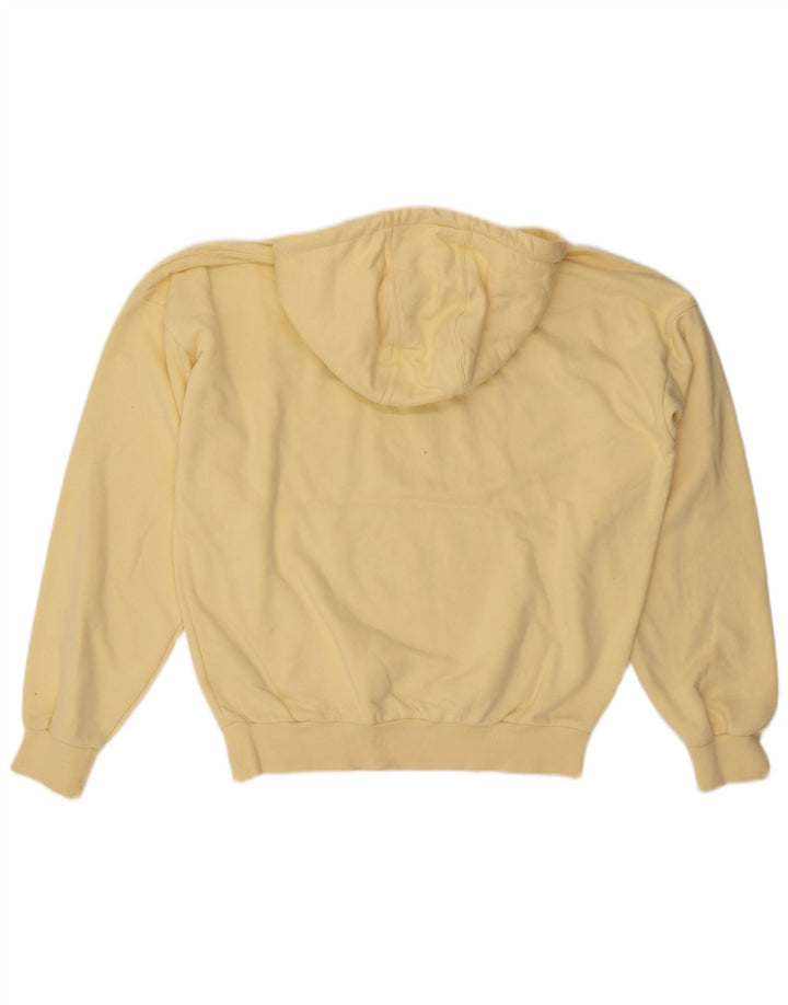 Adidas Jersey con capucha extragrande para mujer UK 14 Algodón amarillo medio