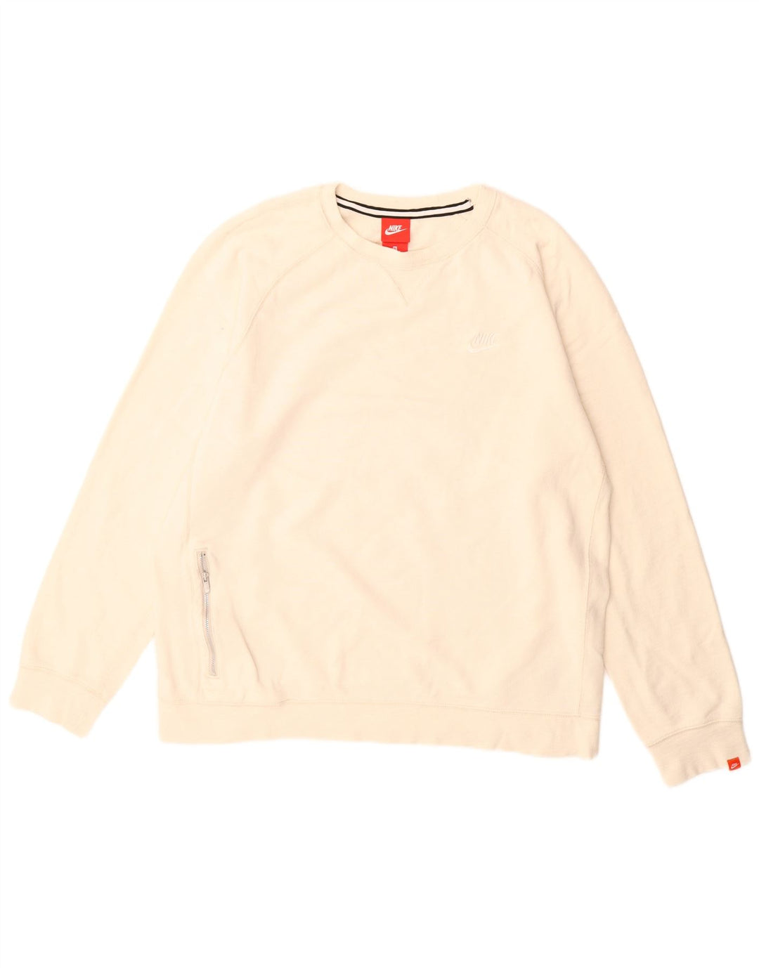 Sudadera Nike Jumper XL Off White Algodón Hombre