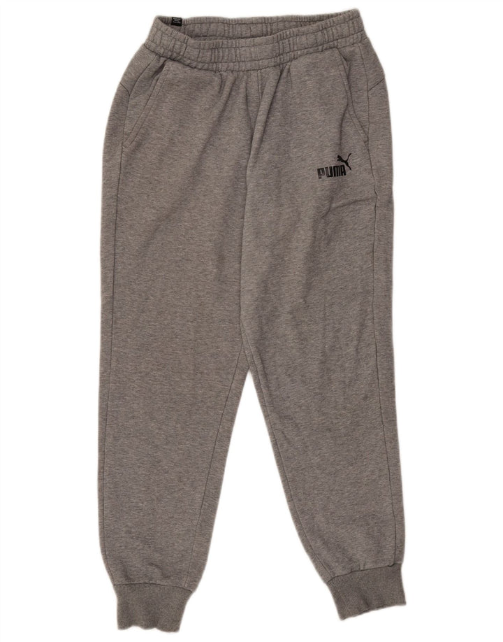 Pantalones De Chándal Puma Joggers De Algodón Moteado Gris Medio |