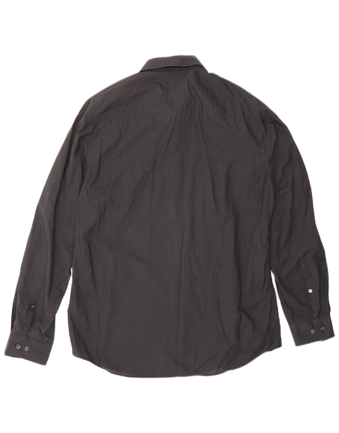 Camisa CALVIN KLEIN Hombre Mediana Algodón Rayas Negras