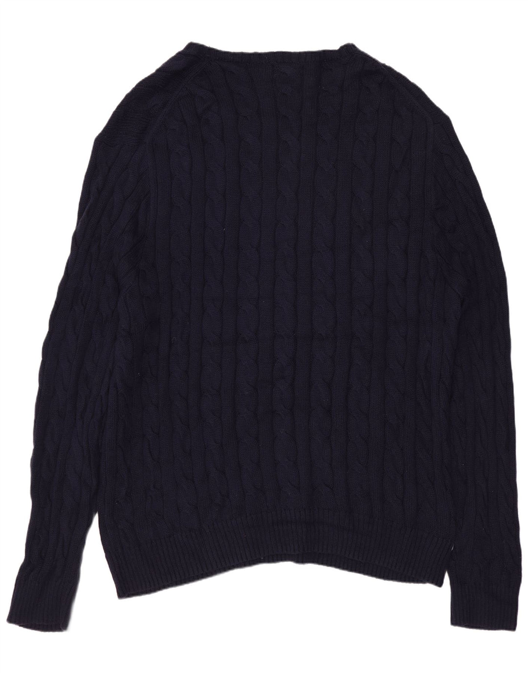 POLO RALPH LAUREN Jersey con cuello barco para hombre 2XL Algodón azul marino