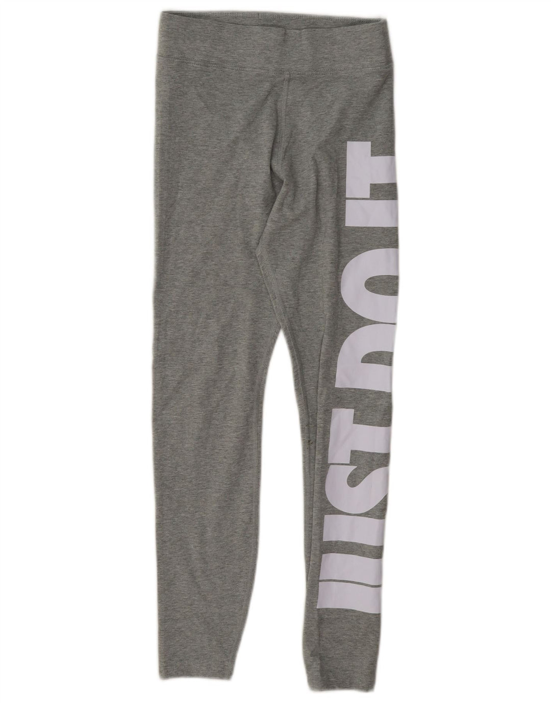 Nike Leggings gráficos para mujer UK 10 Small Gris Algodón