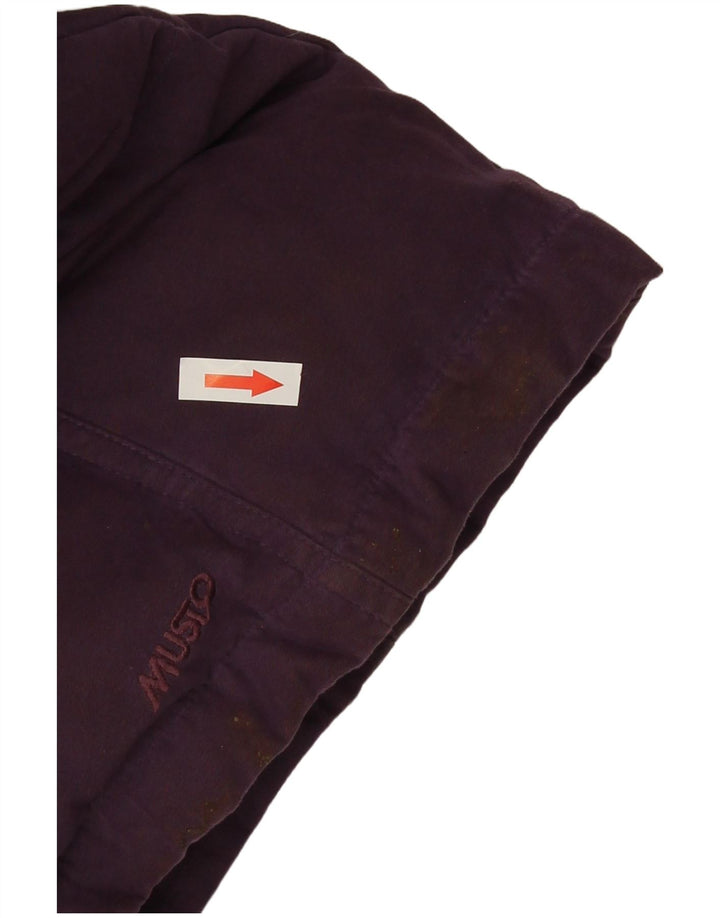 Musto Abrigo acolchado para mujer UK 44 Poliéster morado medio