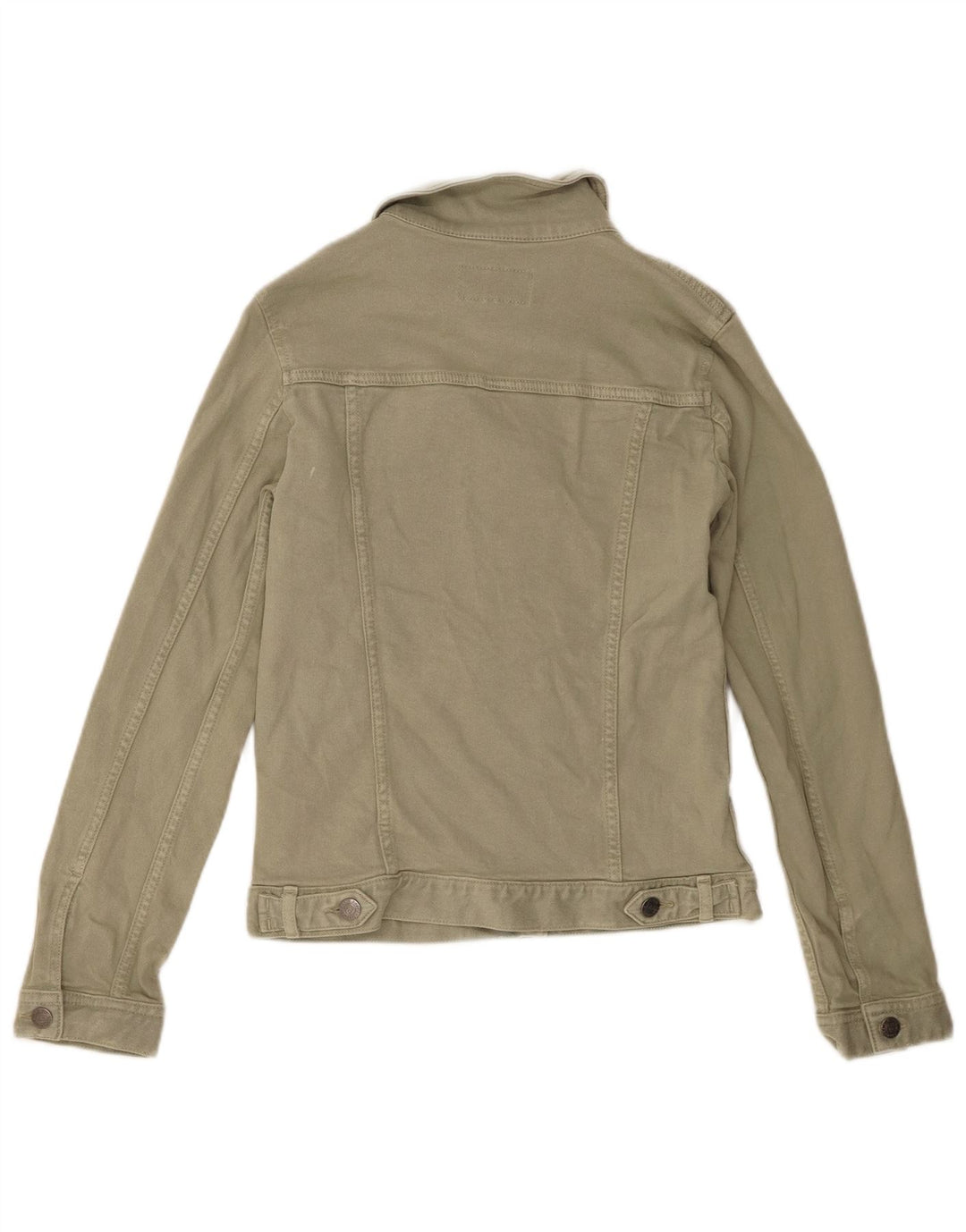 Chaqueta vaquera para mujer Fat Face UK 6 XS Algodón caqui
