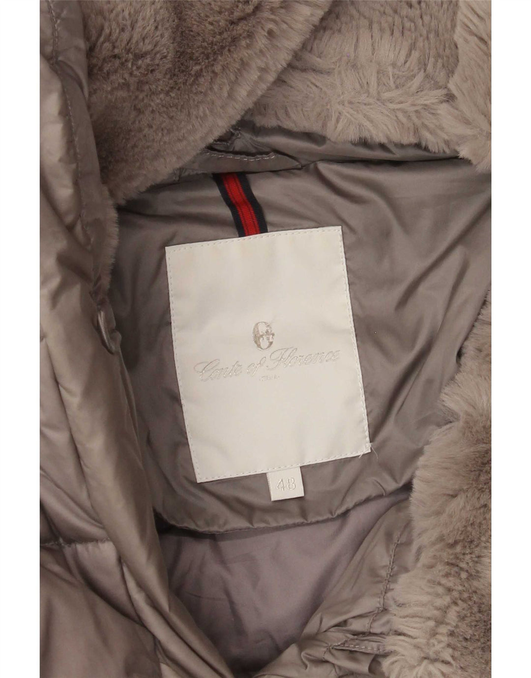 Conte of Florence Chaqueta acolchada para mujer IT 48 XL Gris