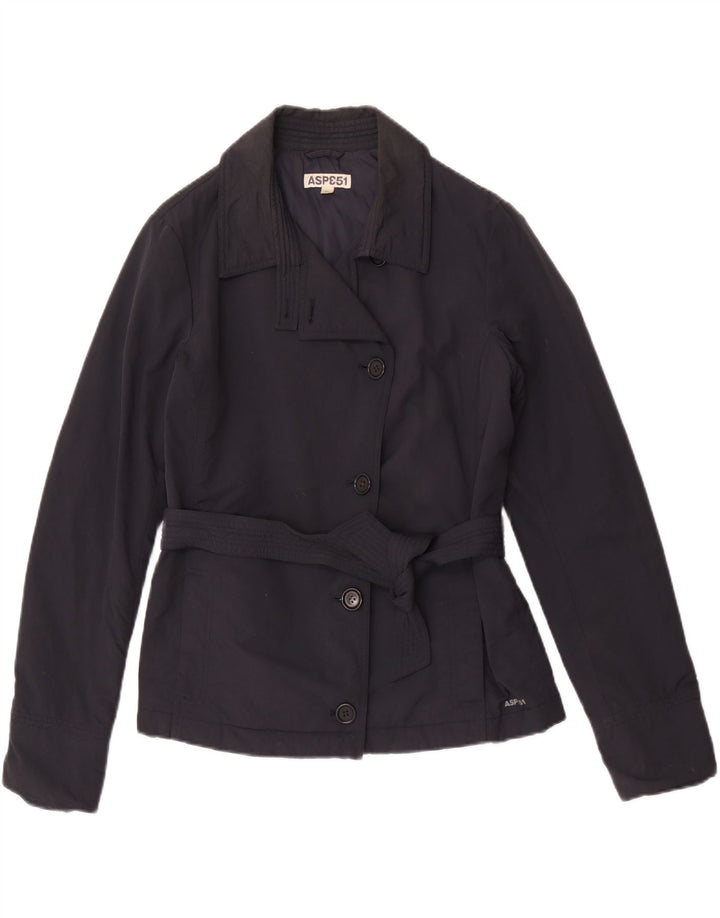 Aspesi Chaqueta Bomber Mujer UK 40 XL Poliamida Azul Marino