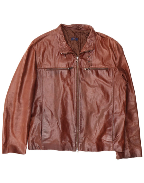 Chaqueta de cuero para hombre Reino Unido 40 grande