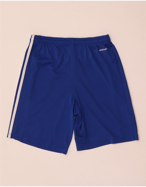 Adidas Pantalón corto deportivo Aeroready para niño 13-14 años Azul Poliéster