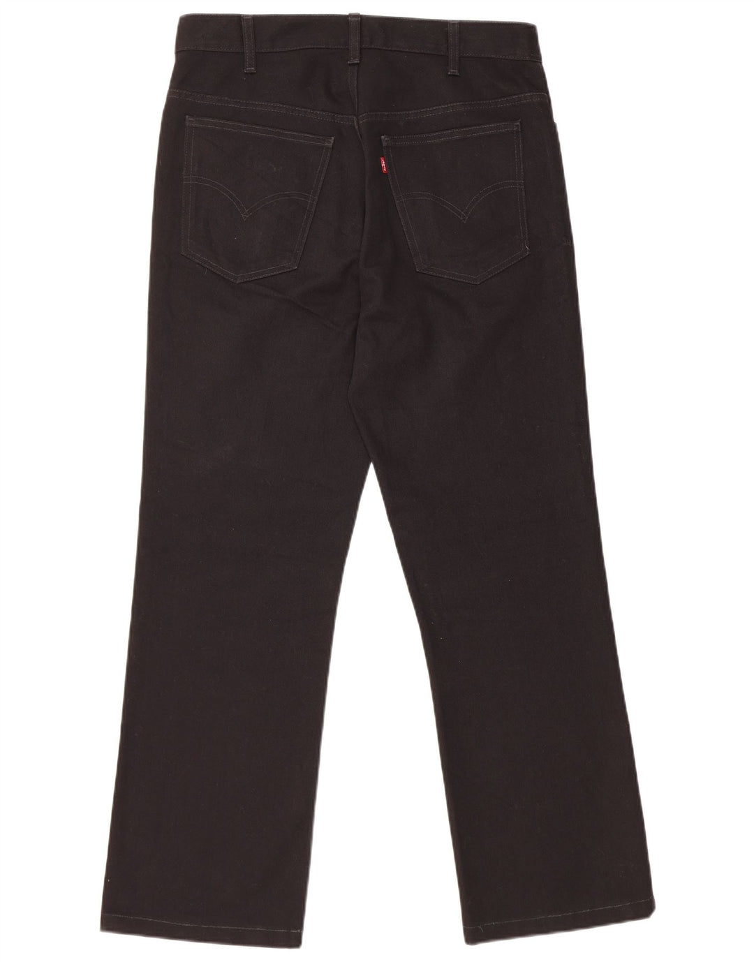 Vaqueros rectos Levi's para hombre W33 L29 Algodón negro