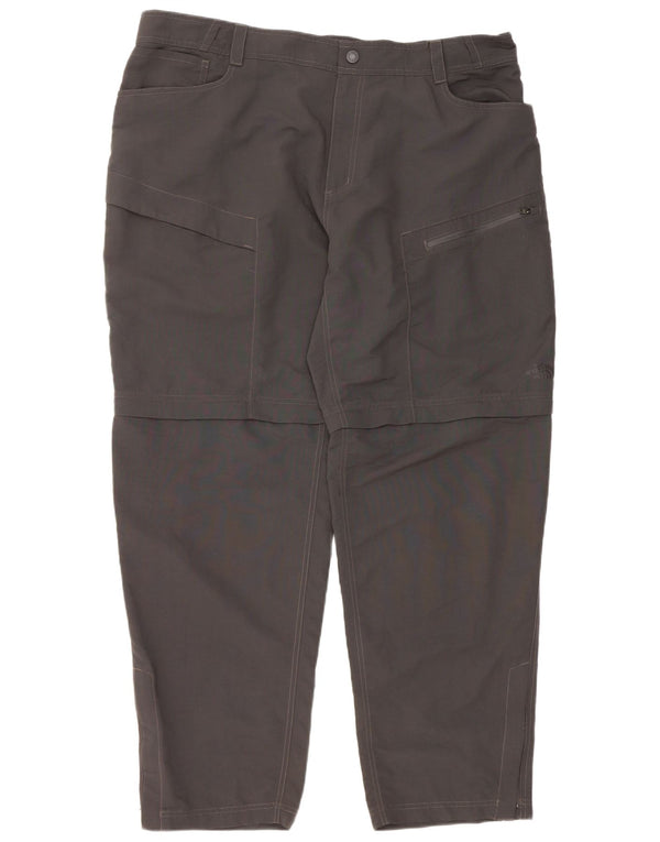 The North Face Pantalón cargo cónico para hombre 2XL W42 L31 Nylon gris