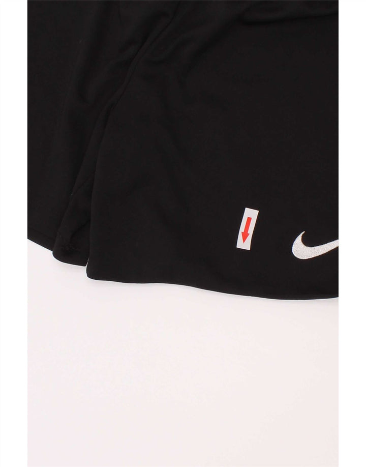 Nike Pantalones cortos deportivos Dri Fit para niños 8-9 años Pequeño Negro Poliéster