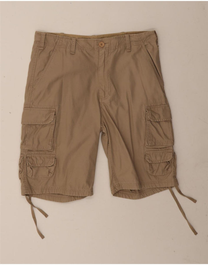 JMC Pantalones cortos cargo para hombre IT 50 Large W34 Algodón marrón