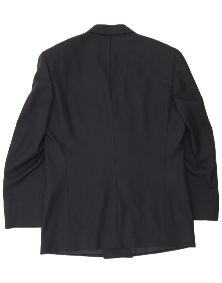 Canali Chaqueta tipo blazer Milano con doble botonadura para hombre IT 50 Grande Azul marino