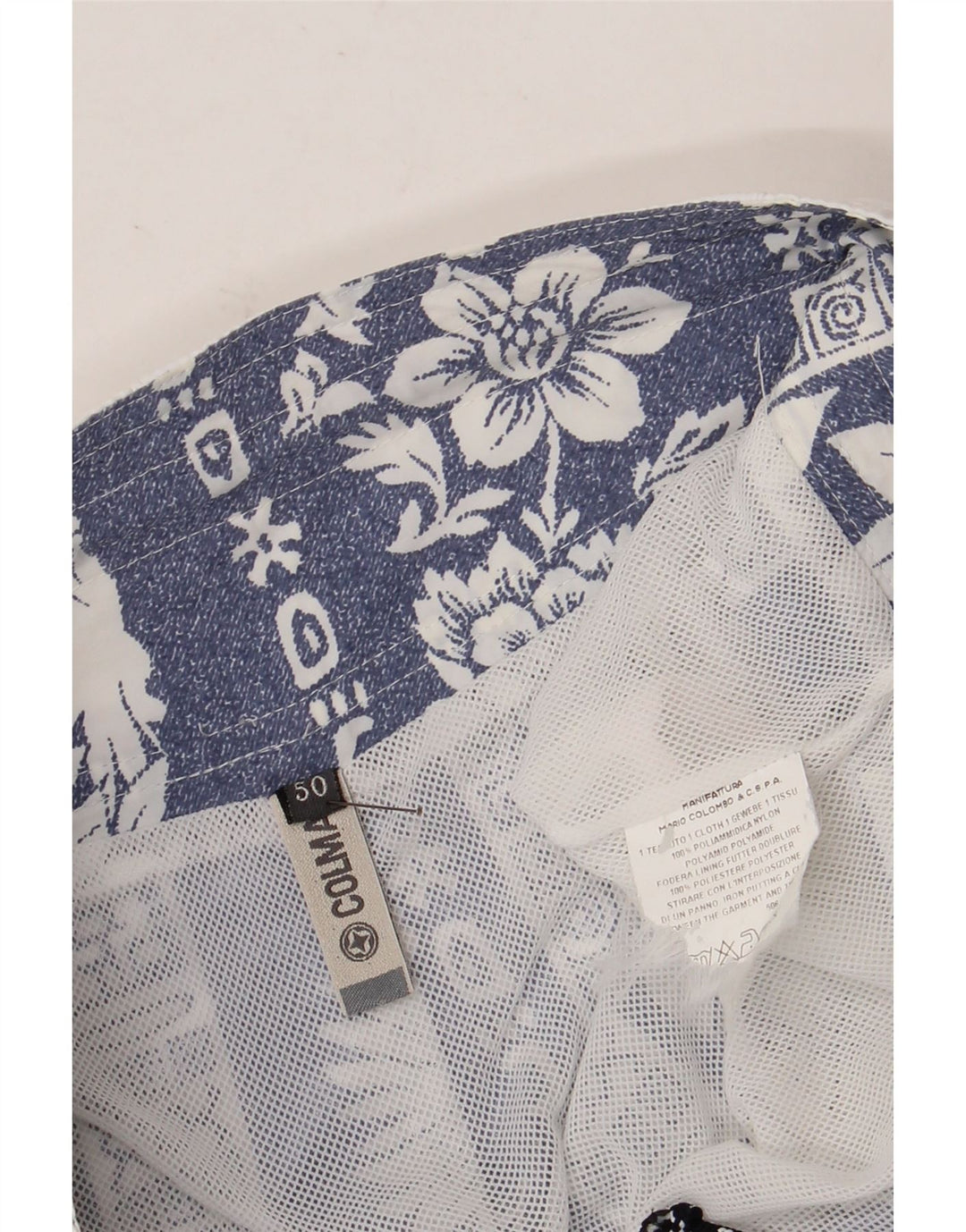 Bañador Hombre Colmar IT 50 Medium Azul Floral Nylon