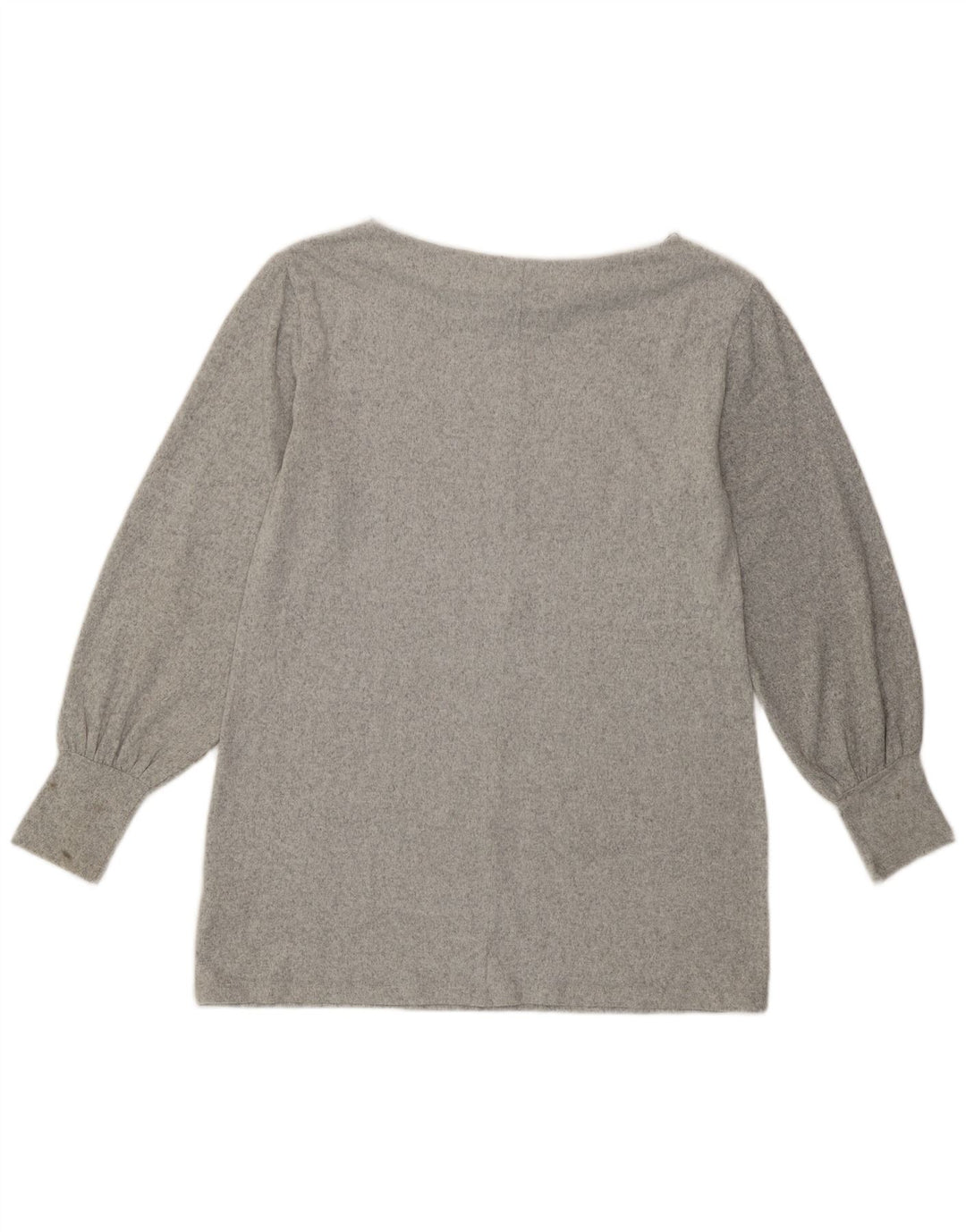 Marks & Spencer Top para mujer de manga larga UK 42 Poliéster gris medio
