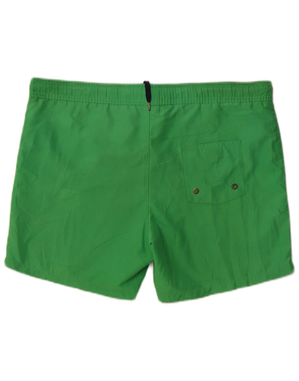 FILA Bañador con gráfico para hombre, poliéster verde medio