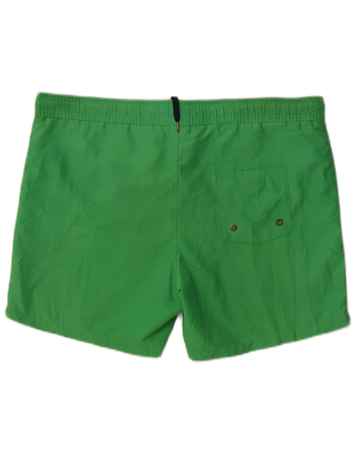 FILA Bañador con gráfico para hombre, poliéster verde medio