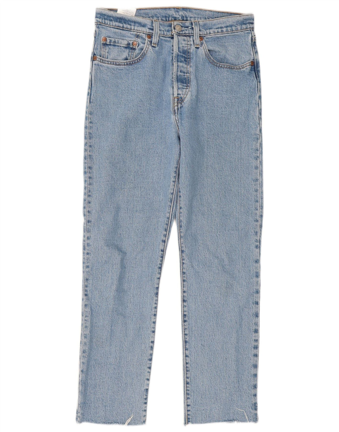 Vaqueros Levi's Mujer 501 Rectos W27 L28 Algodón Azul
