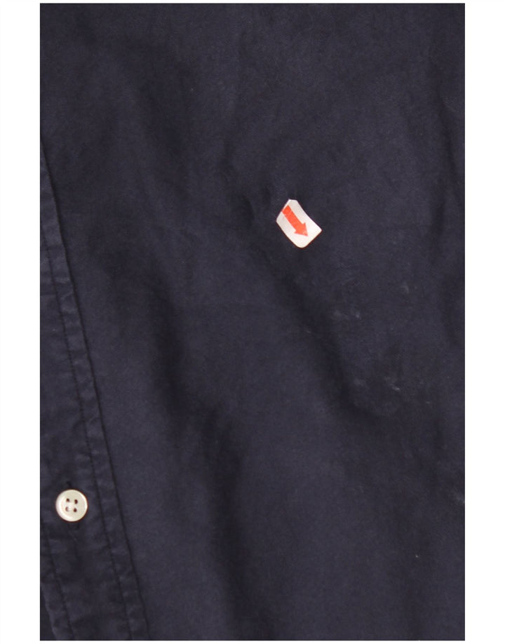 RALPH LAUREN Camisa Hombre Pequeña Azul Marino Algodón