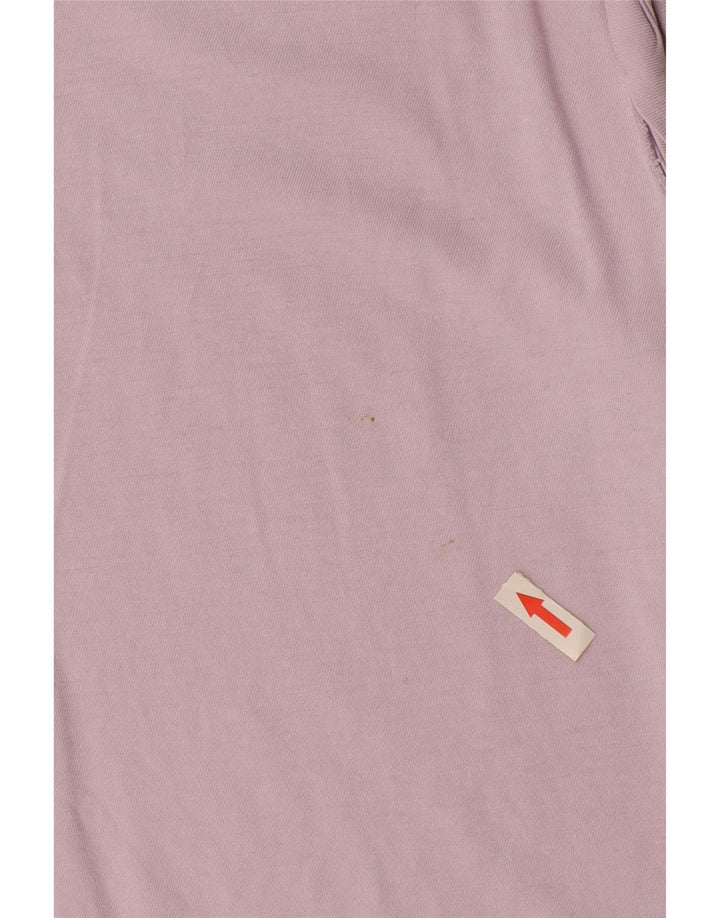 All Saints Top sin mangas para mujer de gran tamaño UK 10 Small Purple Cotton