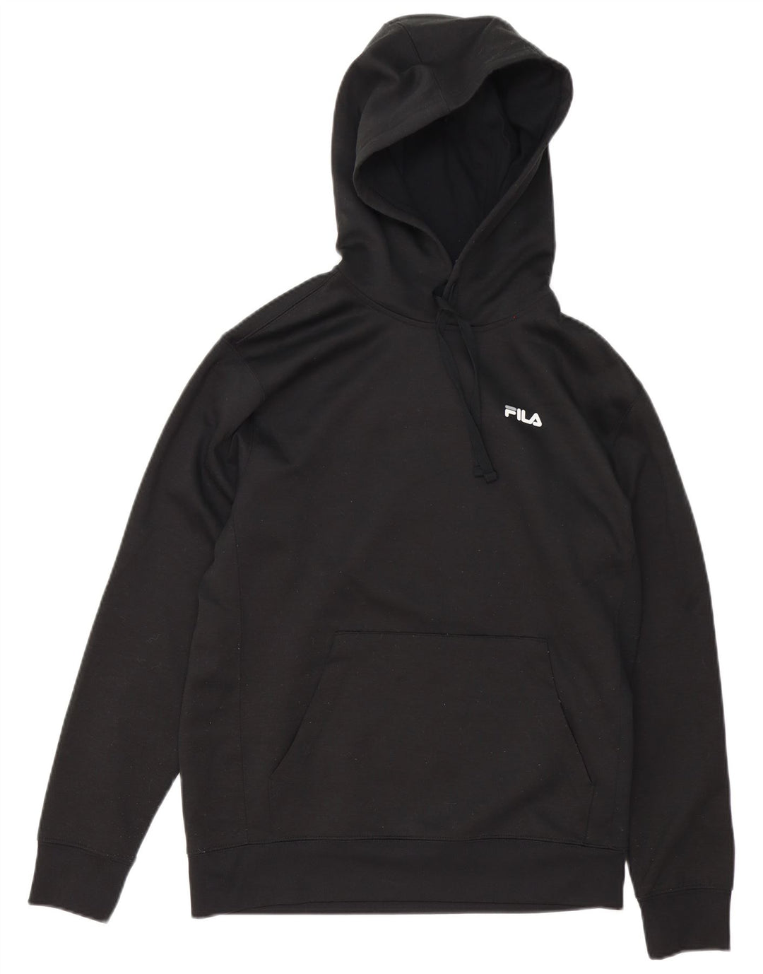 Fila Hombre Sudadera Con Capucha Jersey Pequeño Poliéster Negro