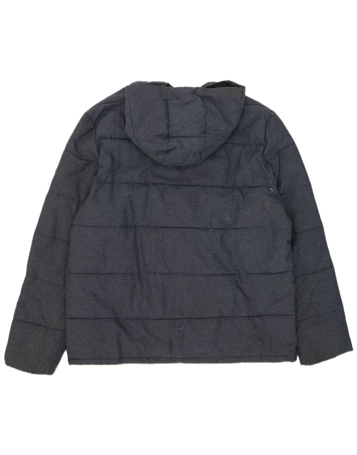 Chaqueta acolchada con capucha para hombre Penguin UK 44 2XL Poliamida azul marino